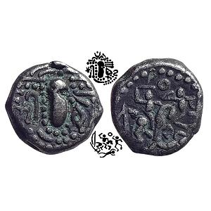 Hindu Medieval Paramaras of Malwa Gadhaiya Series Billon Unit