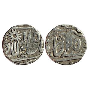 IPS Bijawar State Lakshman Singh INO Shah Alam II Silver Rupee