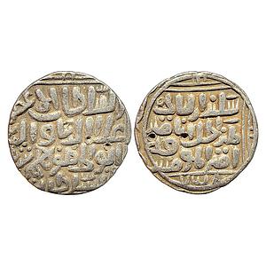Bahamani Sultan Ala al-Din Bahman Shah Hadrat Ahsanabad Mint Silver Tanka