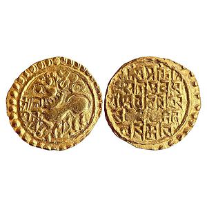 Hindu Medieval Kadambas of Goa Shivachitta Vajradeva cyclic year Kalayukta Gold Gadyana