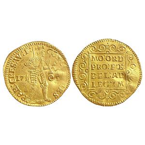 Netherlands Dutch Holland United Provinces of West Frisia Gold Trade 1 Ducat