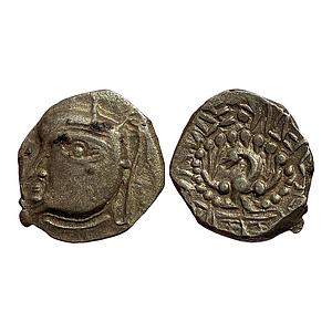 Ancient Harshavardhana Silver Dramma