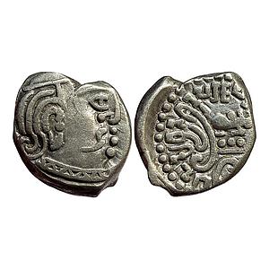 Ancient Kalachuris of Mahismati Krishnaraja Silver Dramma