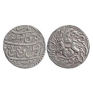 Awadh State Nasir-ud-Din Haider Suba Awadh Dar-us-Sultanate Lakhnau Mint Silver Rupee