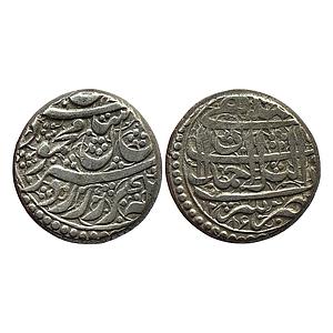 IK Durrani Mahmud Shah Ahmadshahi Mint Silver Rupee