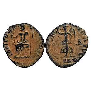 Ancient World Roman Empire Maximinus II Persecution issue Antioch Mint Copper Nummus