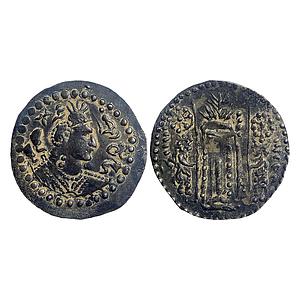 Ancient Kabul region Nezak Huns Shri Shahi Copper Unit