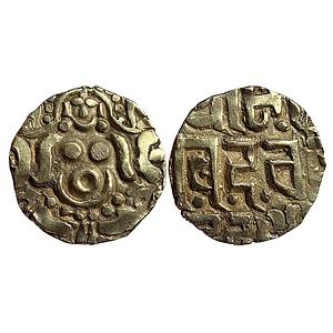 Gahadavalas of Kanauj & Kashi (Varanasi) Govinda Chandradeva Gold 4-1/2 Masha