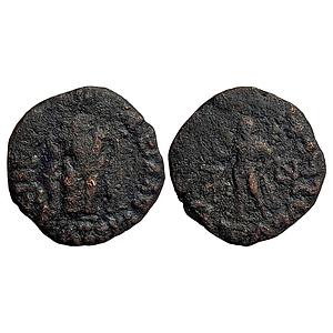 Ancient Indo Scythians Azes II Copper Unit