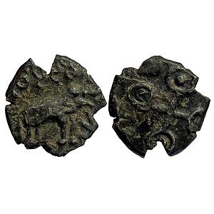 Ancient N. Karnataka Maharathi Samana Copper Unit