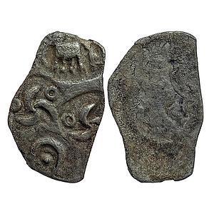 Ancient Punch Marked Coinage Avanti Mahajanapada Betul & Tapti valley Silver Karshapana