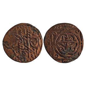 Great Mongols temp. Genghis Khan / Chingiz Khan ND Qunduz Mint Copper Jital