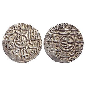 Bengal Sultan Ghiyath Al-Din Mahmud Chandrabad Mint Silver Badr Shahi Tanka