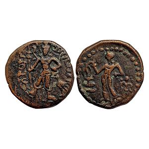 Ancient Yaudheyas tribes of Punjab Copper Karshapana