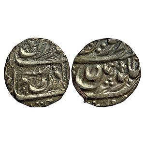 IPS Cis-Sutlej States Jind State Bhag Singh INO Ahmad Shah Durrani Silver Rupee