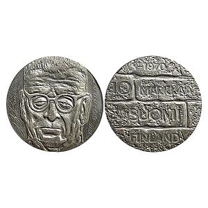 Finland 100th Anniversary of Birth of President Paasikivi Silver 10 Markkaa (0.500)