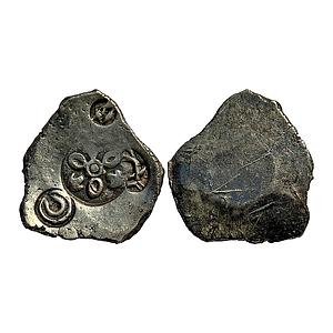 Ancient Punch Marked Coinage Magadha Mahajanapada lower Ganga valley Series 0 Silver Heavy