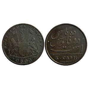 EIC Madras Presidency Copper X Cash
