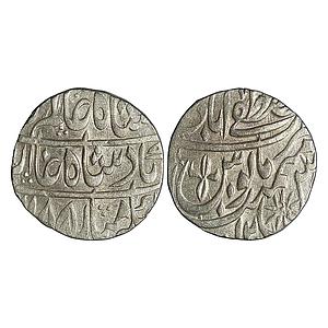 IK Rohila Chieftaincies Faizullah Khan INO Shah Alam II Mustafabad Rampur Mint Silver Rupe