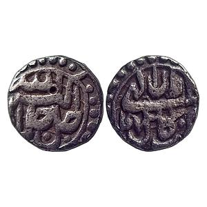 Mughal Akbar Kabul Mint Silver "1/2 Rupee"