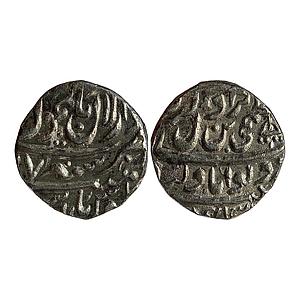 IK Jammu Ranjit Dev Dar ul-Aman Jammu Mint Silver Rupee
