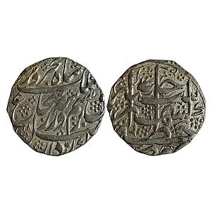 IK Durrani Shuja al Mulk 2nd reign Khitta Kashmir Mint Silver Rupee