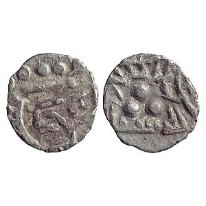 Samid Amirs of Multan Amir Shibl NM ND Silver Pre-reform Damma Qanhari Dirham