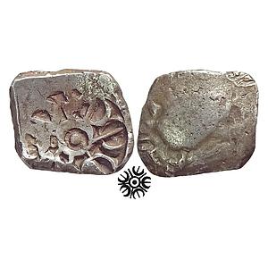 Ancient Archaic Punch Marked Coinage Attributed to Gandhara Janapada Local Swat Valley typ