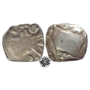 Ancient Archaic Punch Marked Coinage Attributed to Gandhara Janapada Local Swat Valley typ