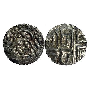 Kalachuris of Tripuri Gangeya Deva Base Gold 4-1/2 Masha