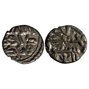 Abbasid Governors of Sind Daud Ibn Yazid Al-Muhallabi NM ND Silver Damma