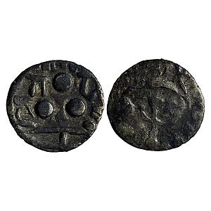 Pre-Islamic Multan Chach Dynasty of Alor NM ND Silver Damma
