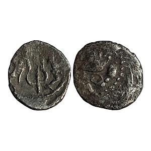 Pre-Islamic Sindh and Punjab Yashaditya Series Yashaditya NM ND Silver Damma