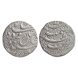 IK Durrani Mahmud Shah Khitta Kashmir Mint Silver Rupee