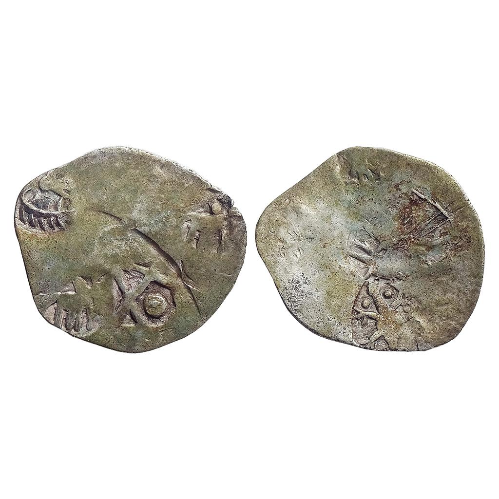 Ancient, Archaic Series, PMC, Vatsa Mahajanapada, Silver Karshapana