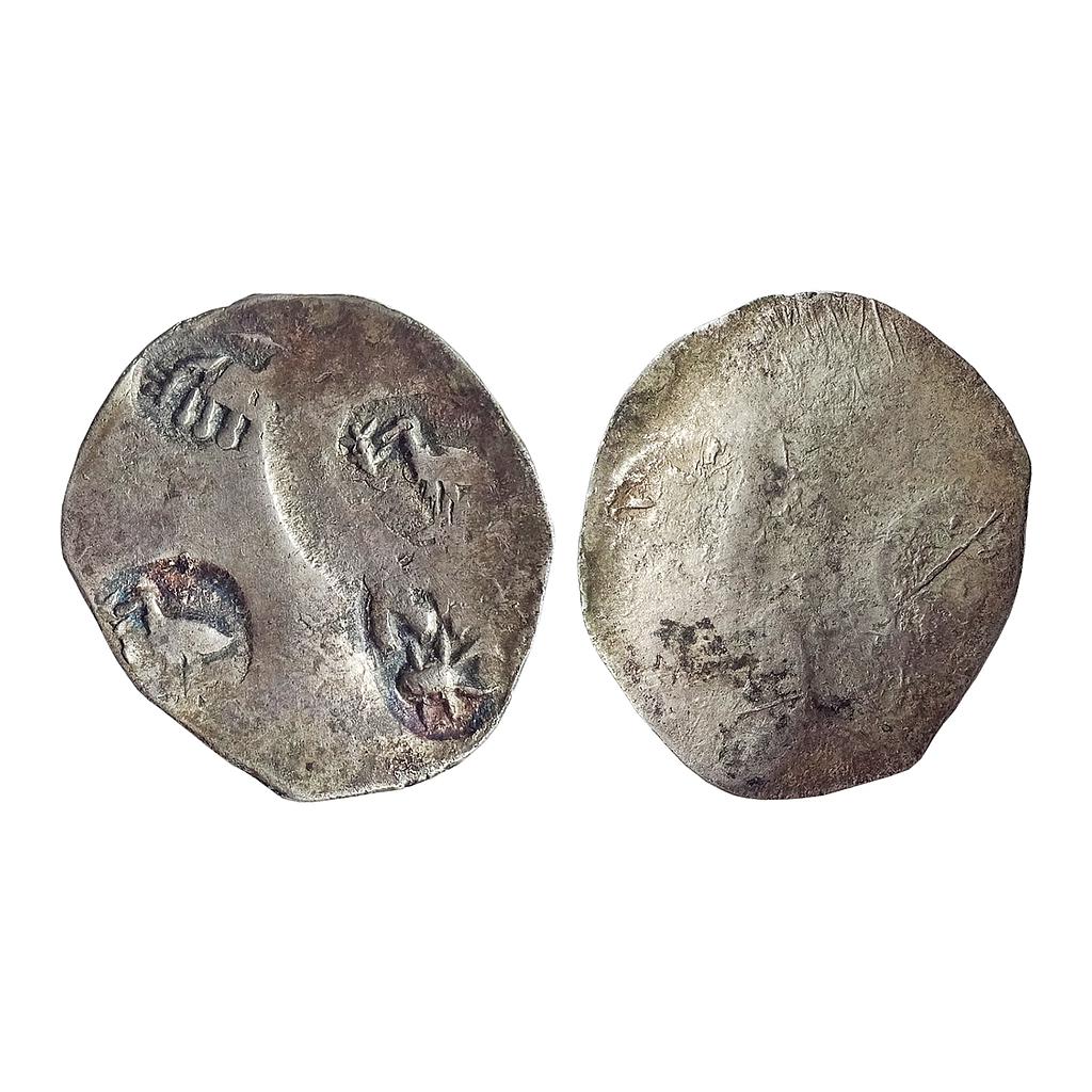 Ancient Archaic Series, PMC, Vatsa Mahajanapada, Silver Karshapana, ABCC type