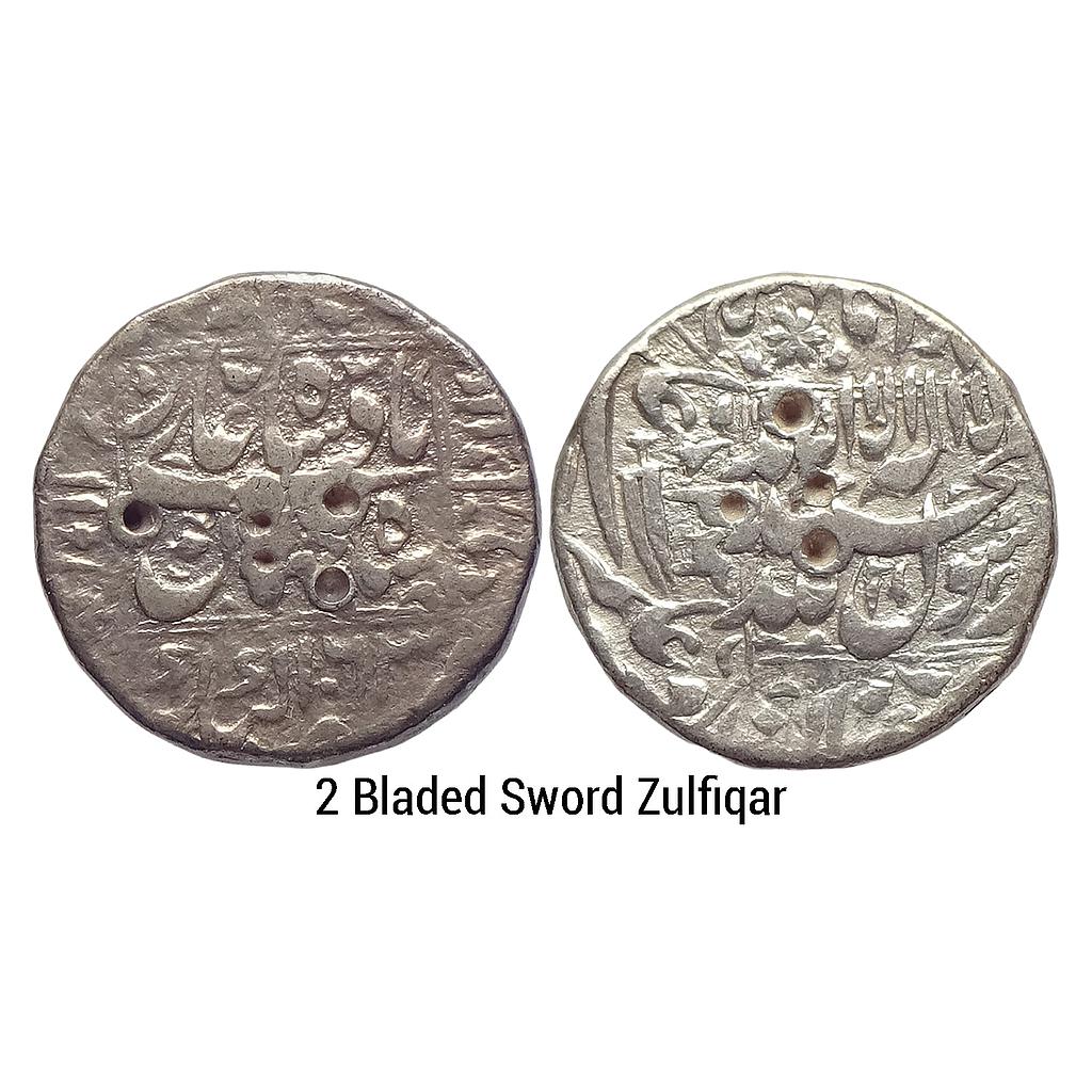 Mughal Shah Jahan Katak Mint Silver Rupee