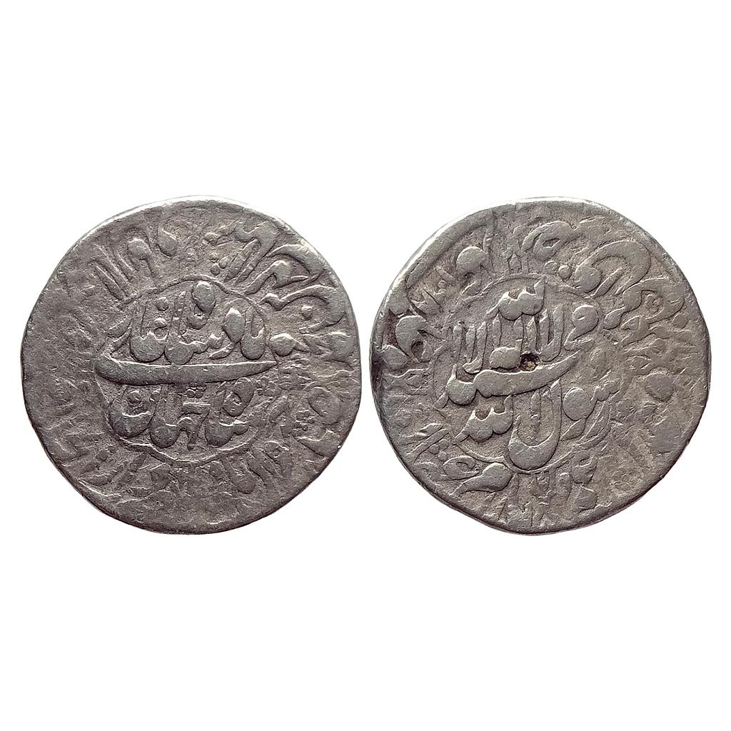 Mughal Shah Jahan Dar al-Khilafat Shahjahanabad Mint Silver Rupee
