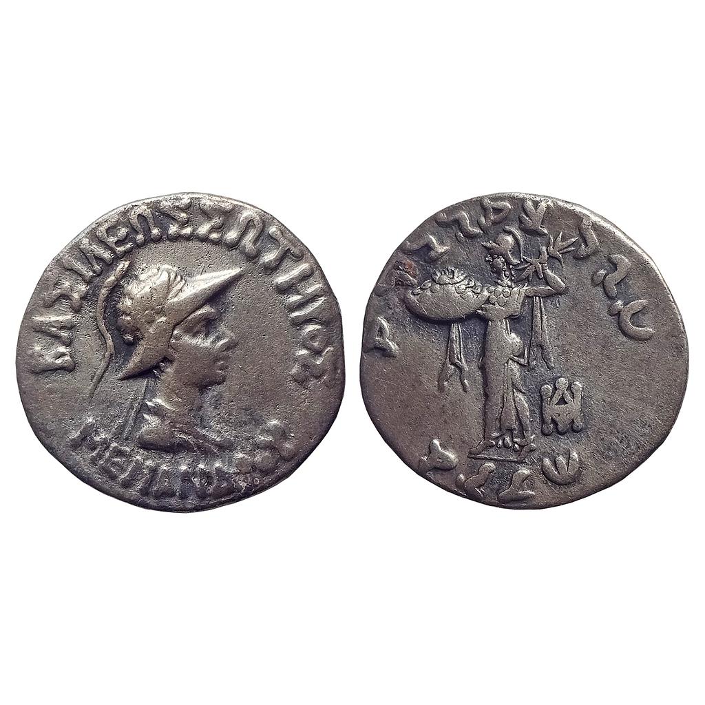 Ancient, Indo-Greeks, &quot;Menander I&quot; Silver Drachm