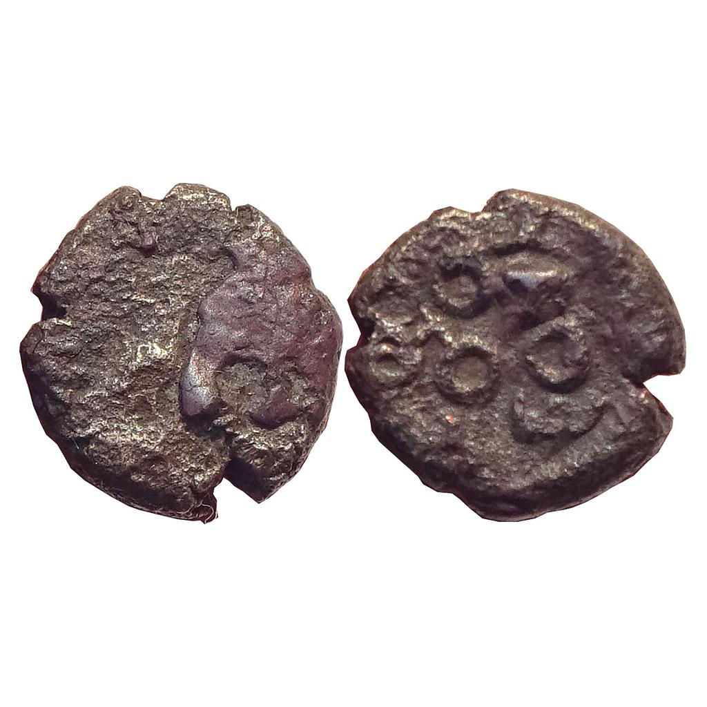 Ancient Kaushambi Vatsa Region Jethamitra Copper Unit