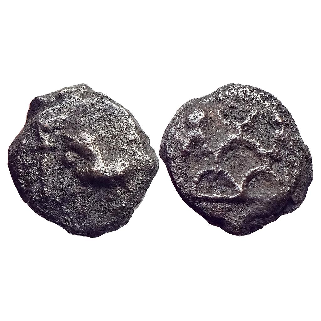 Ancient Punjab Region Uninscribed Cast Copper Unit