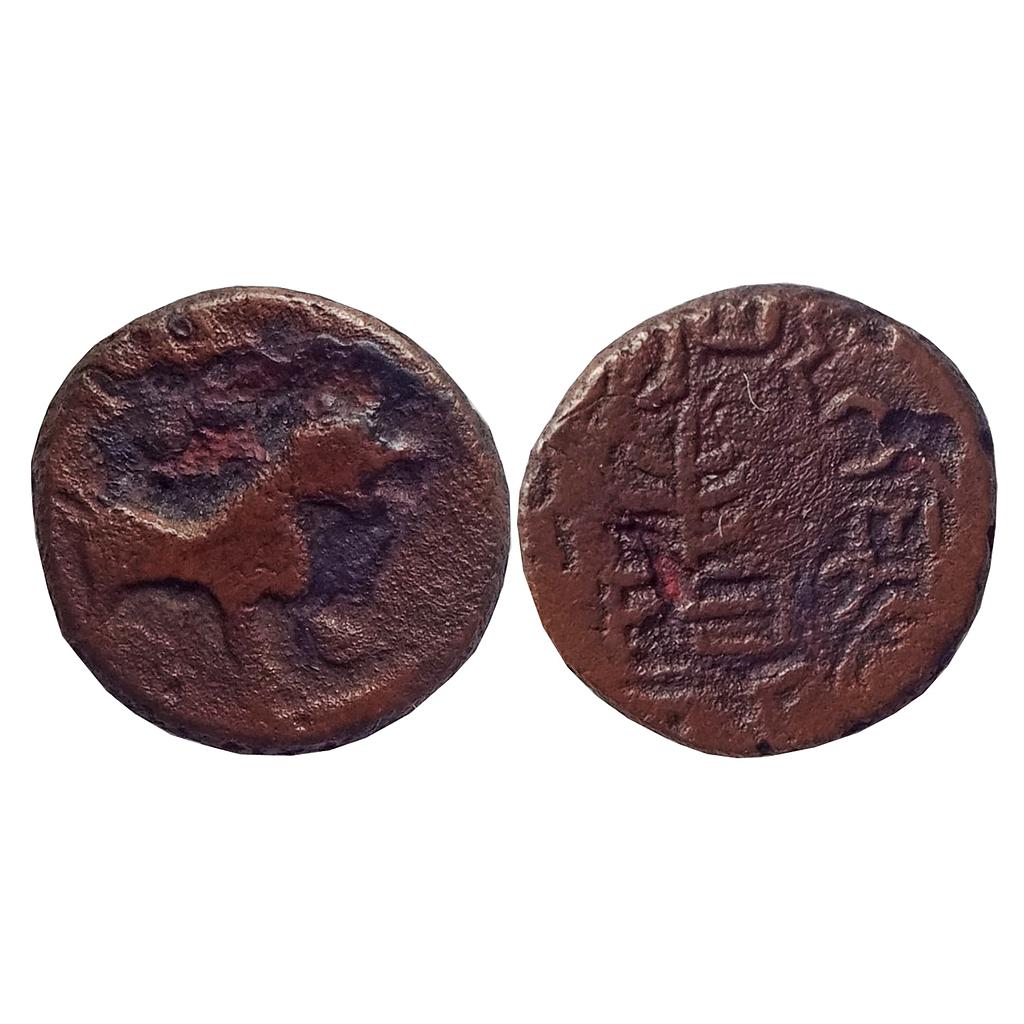 Ancient, Agacha / Agroha Janapada, Tribe of Punjab-Haryana Lion type, Copper Unit