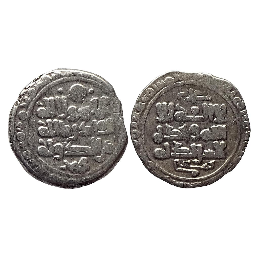 Ghaznavids Mahmud No Mint Type-1A Silver Yamini Dirham