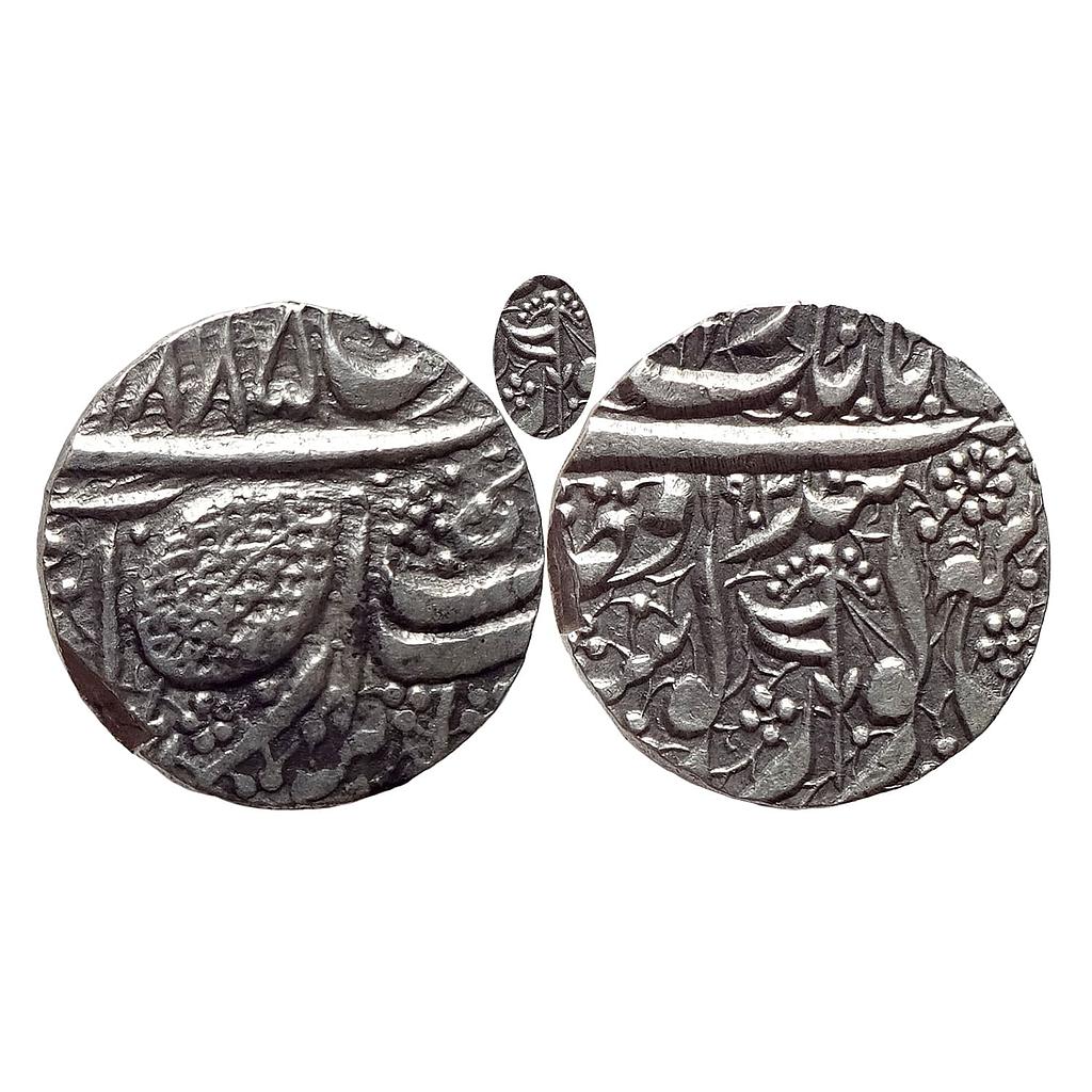 IK Sikh Empire Duleep Singh VS 1885 Amritsar Mint Nanakshahi Couplet Silver Rupee