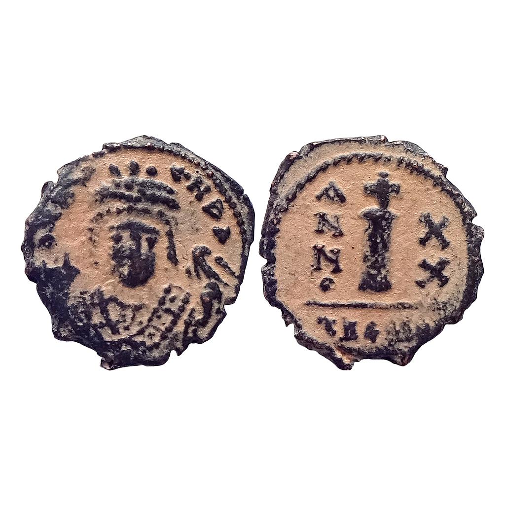 Ancient World Foreign Byzantine Empire Justinian I Copper Unit