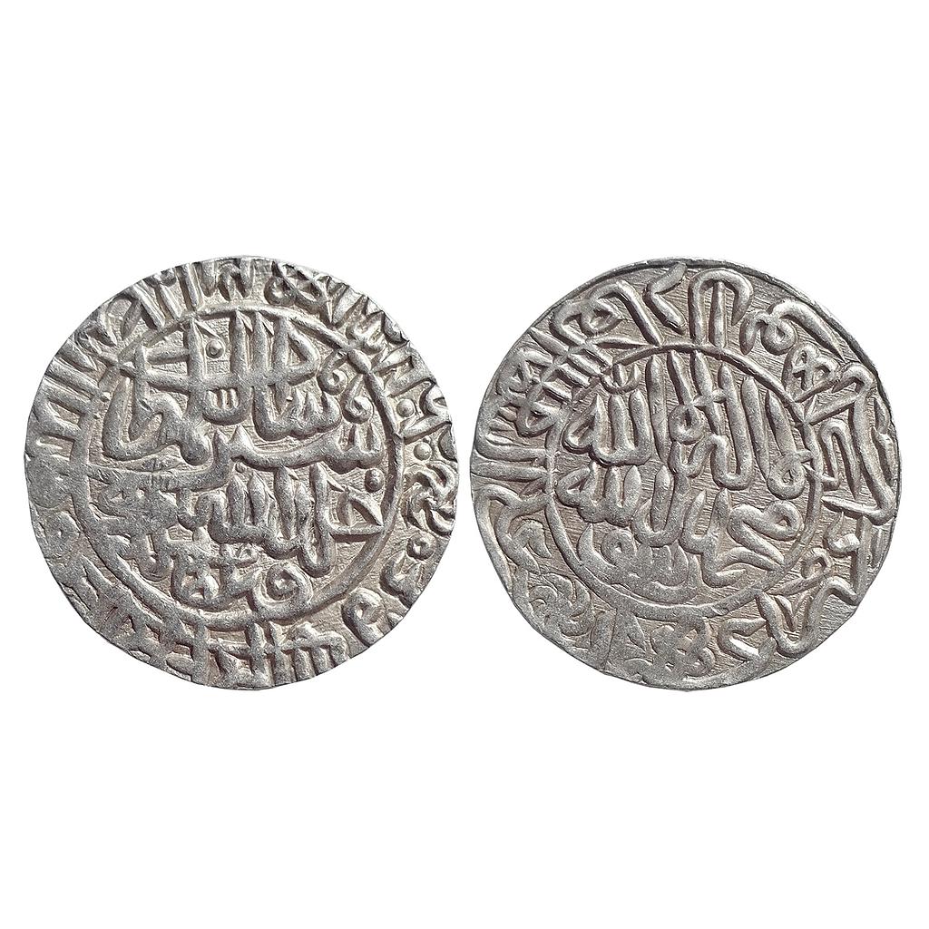 Delhi Sultan Sher Shah Mintless Agra-Gwalior type Silver Rupee