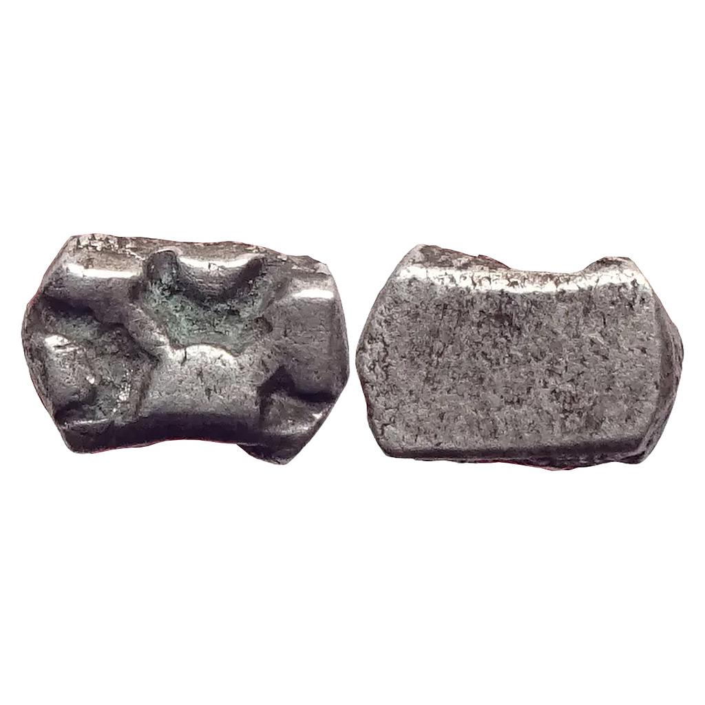 Ancient Punch Marked Coinage from the upper Ganga Valley Panchala Mahajanapada Silver Unit