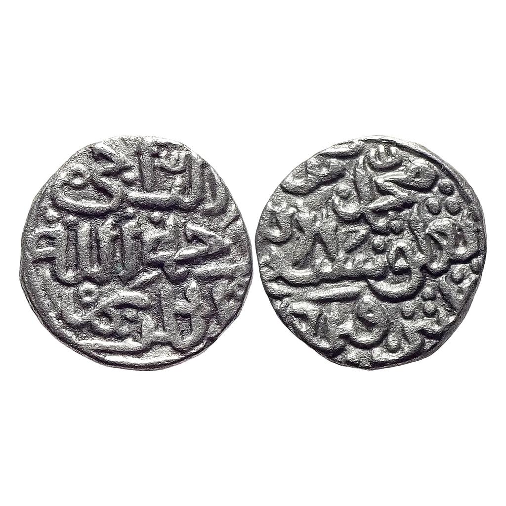 Delhi Sultan Muhammad Bin Tughluq Billon 6 Gani