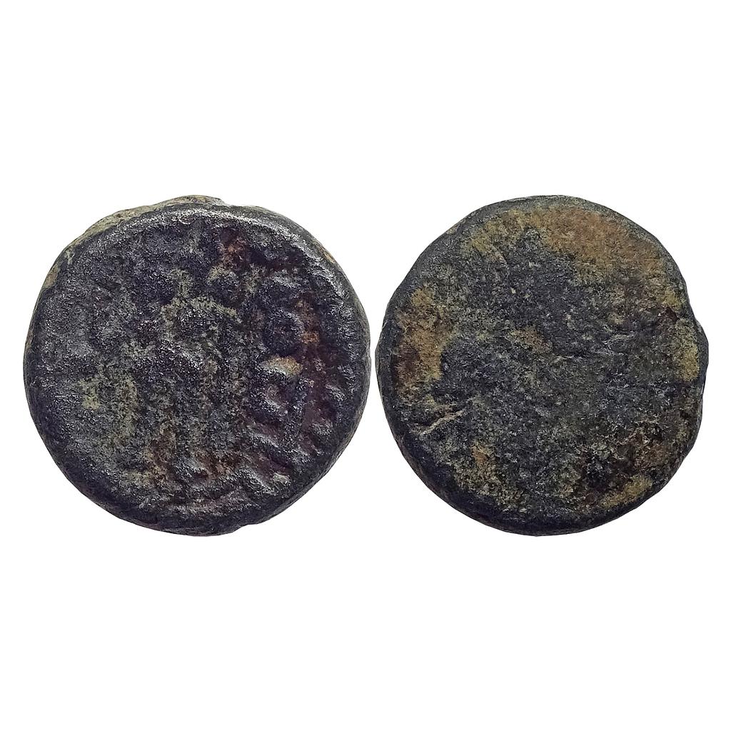 Ancient, Post-Mauryan, Kings of Mathura, &quot;Ramadatta&quot; Copper Unit