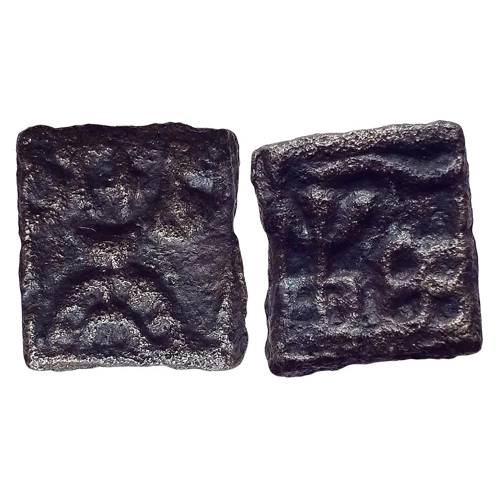 Ancient Erich City State Post Mauryan Cast Copper Unit